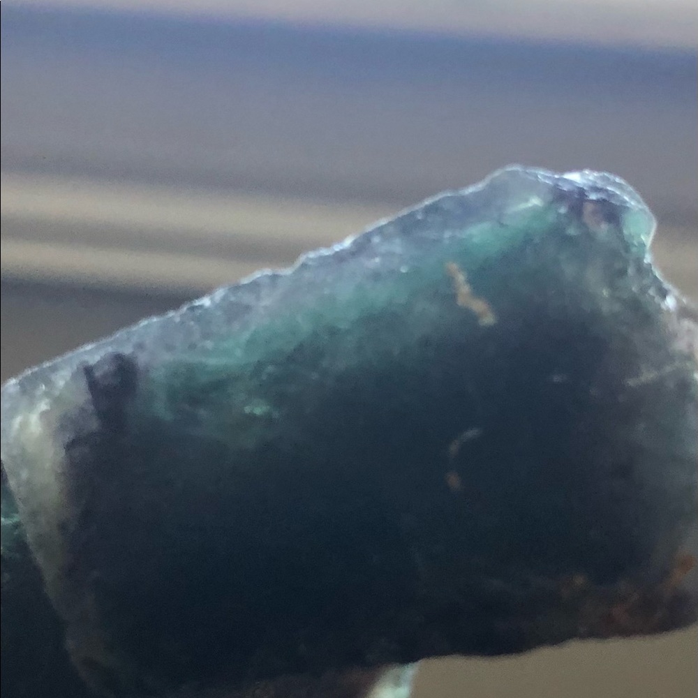 This Fluorite, deep green/purple, is Rare & no longer mined!
